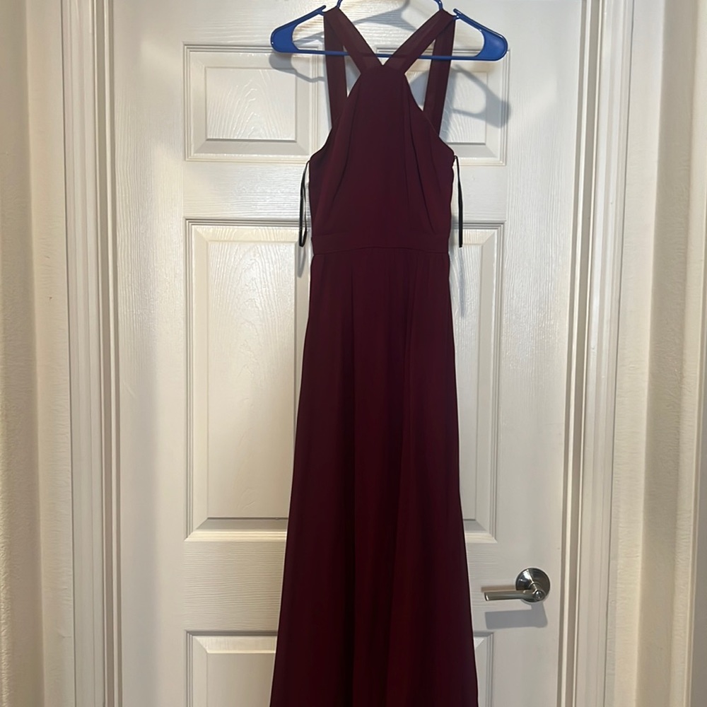 Lulu’s Air of Romance, burgundy, XS